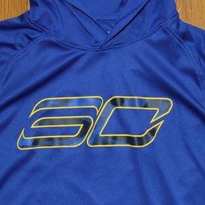 steph curry short sleeve hoodie
